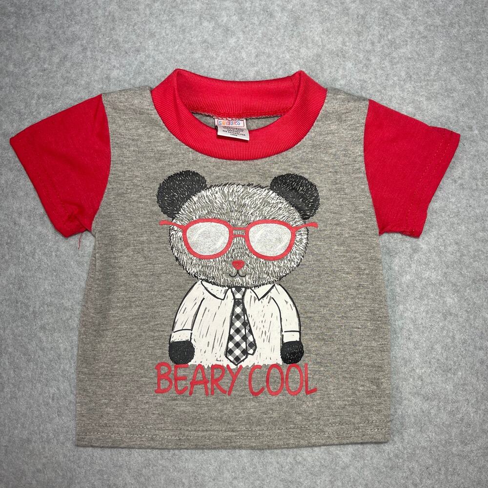 Swiggles Teddy Bear Tee size 3-6 months